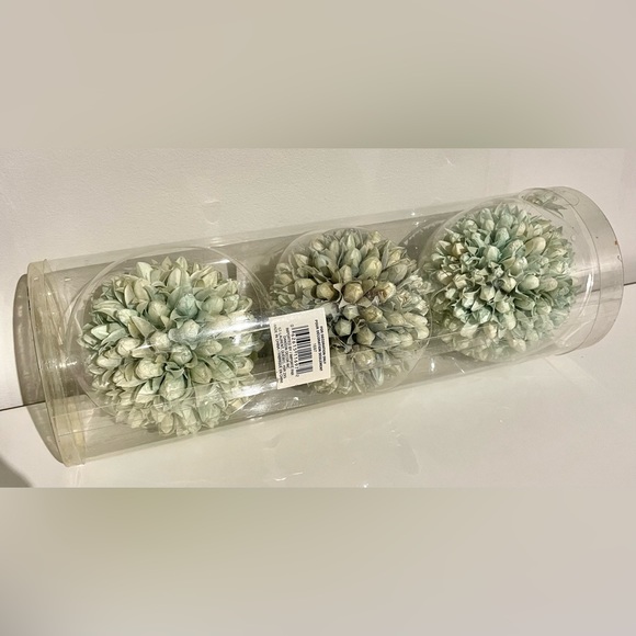 Danson Decor Dried Chrysanthemum Floral Balls - Picture 2 of 6